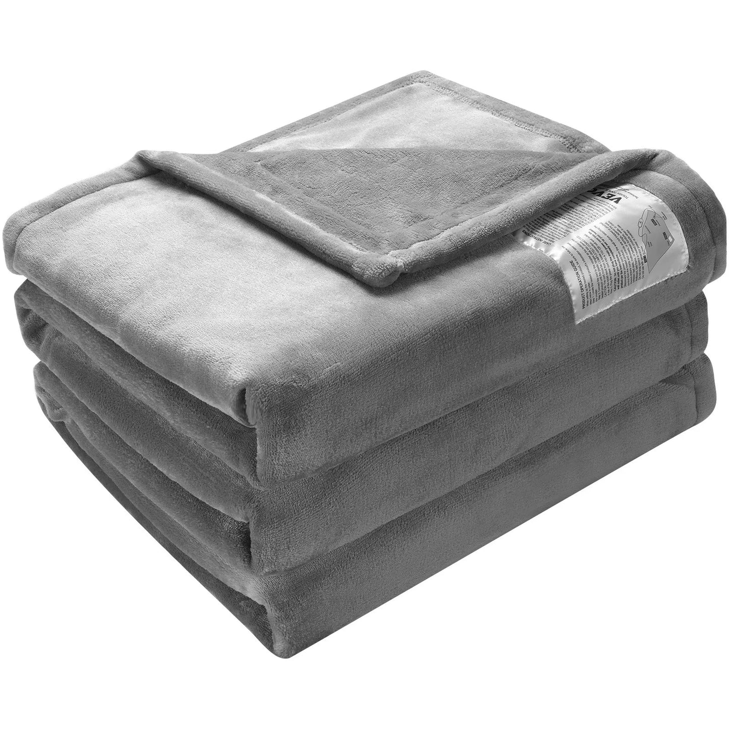 CozyFlame™ Queen Size Heat Blanket (Grey)