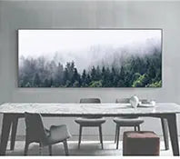 CozyFlame Rustic Wooden Photo Frame – Wall Hanging or Standing Frame for Pictures & Memories