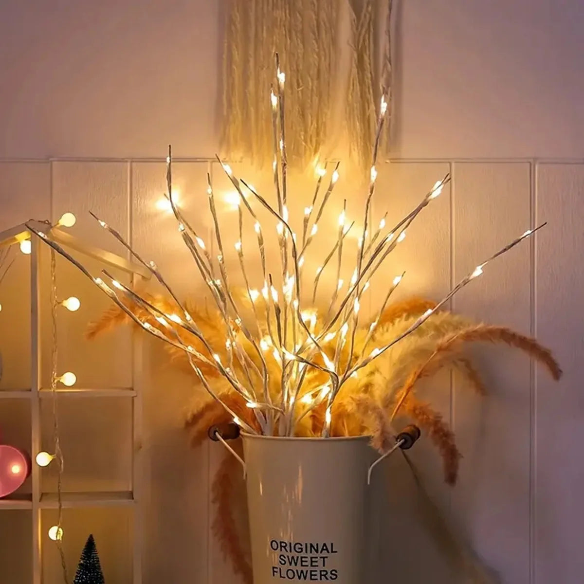 CozyFlame BirchGlow Fairy Branch Lights