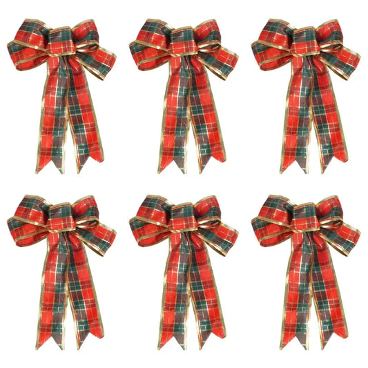 CozyFlame Festive Wreath Glow Bows