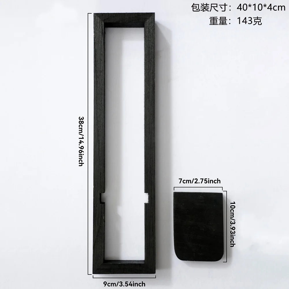 CozyFlame Wooden Wall Shelves – Door Frame Shaped Floating Shelf Display for Boho Home Decor