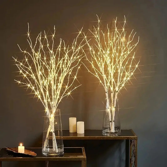 CozyFlame BirchGlow Fairy Branch Lights