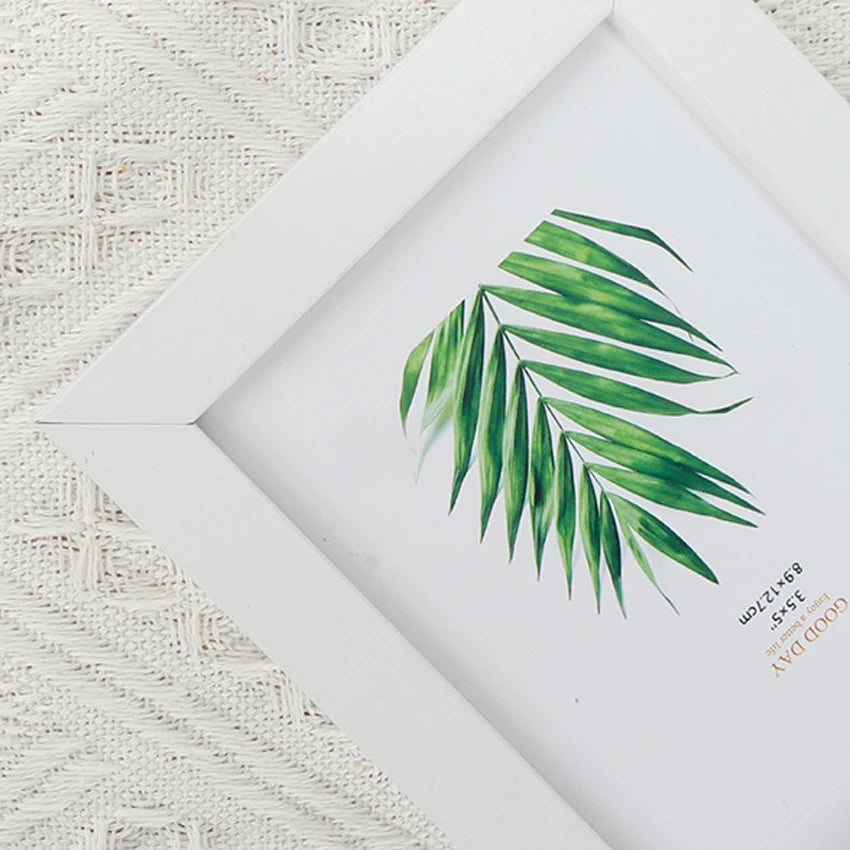 CozyFlame Rustic Wooden Photo Frame – Wall Hanging or Standing Frame for Pictures & Memories