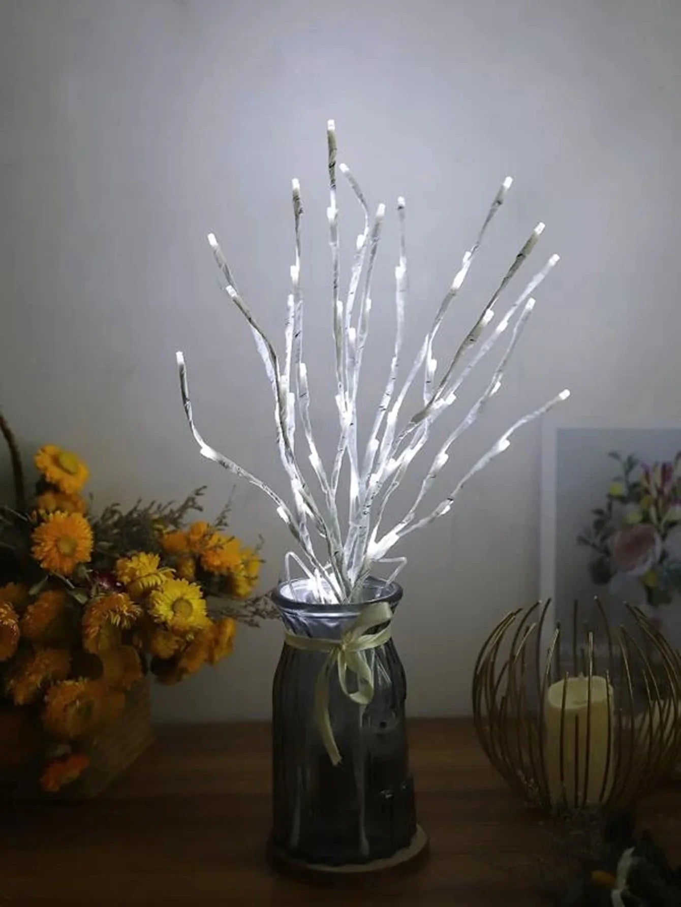 CozyFlame BirchGlow Fairy Branch Lights