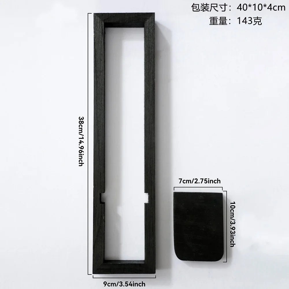 CozyFlame Wooden Wall Shelves – Door Frame Shaped Floating Shelf Display for Boho Home Decor