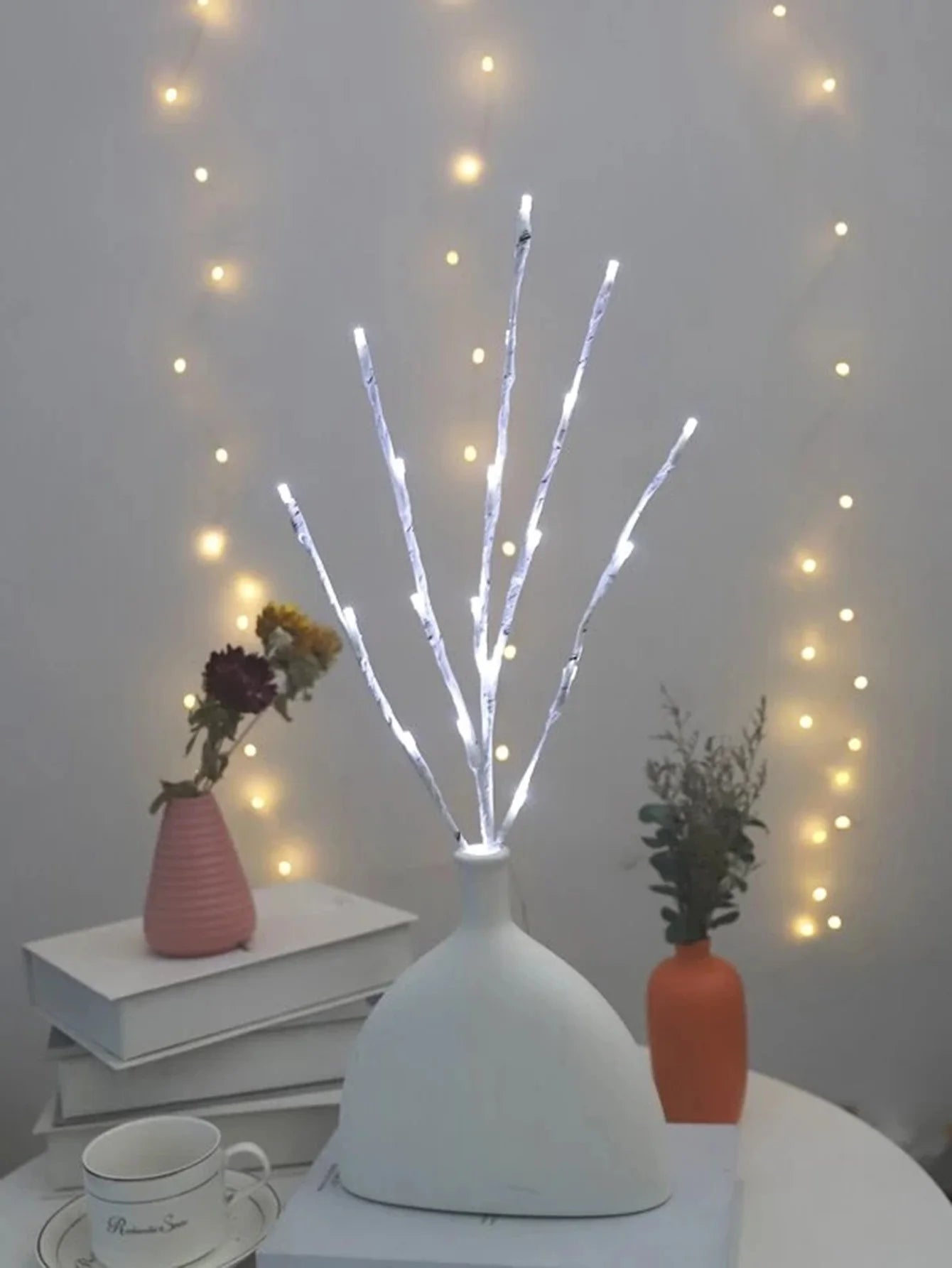 CozyFlame BirchGlow Fairy Branch Lights