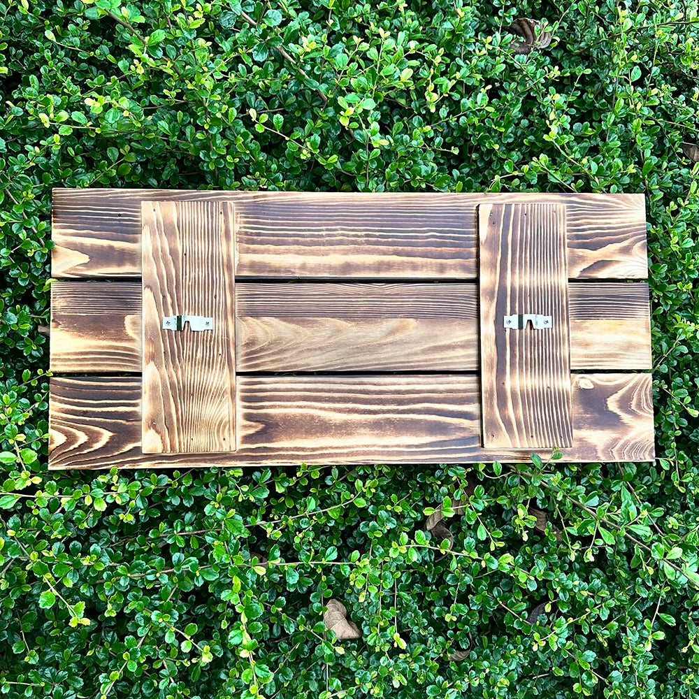 CozyFlame Personalized Wooden Family Name Sign – Custom Last Name & Est. Date Rustic Home Decor